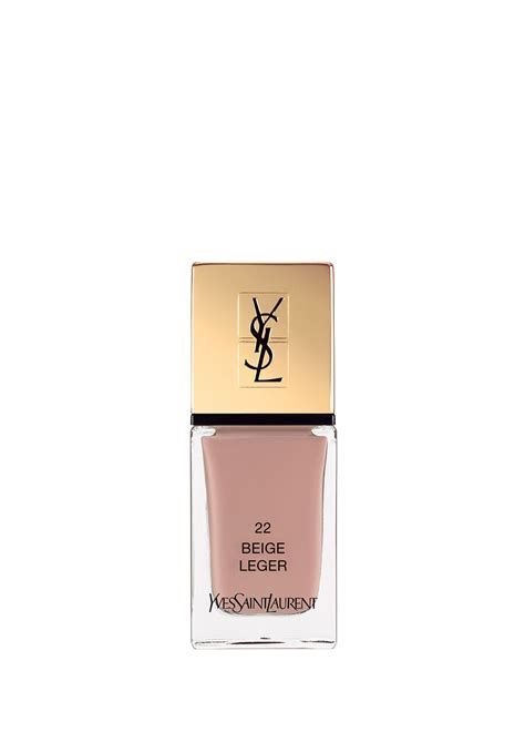 beige leger yves saint laurent|Yves Saint Laurent La Laque Couture Nail Lacquer 22 BEIGE .